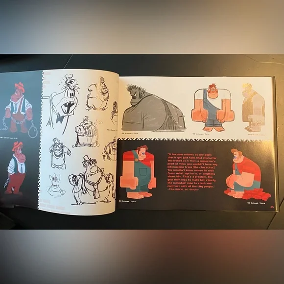 The Art of WRECK-IT RALPH 2012 DISNEY Chronicle Books OOP 1st Ed NEW + STICKERS! - Picture 8 of 11